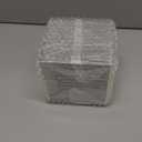 Clear Acrylic Simple Self-Assembly Display Box with Black Base, Removable Figures Toys Props Display Riser Stand, Cube Countertop Decorative Storage Box for Home Organization, 5x5x5Inch