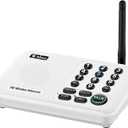 Expandable for Wuloo Intercoms Wireless for Home 5280ft Range 10 Channel 3 Code (Only 1 Unit for Expandable The Original intercom System, CAN NOT Work Without Other Units)