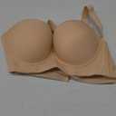 Plus Size Push Up Bras for Women Hide Back Fat Smoothing Bra Underwire Support Bras (42B, Beige)
