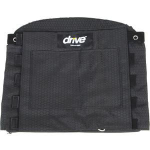 Drive Medical Adjustable Tension Back Cushions, Black, 16 21 Wheelchairs