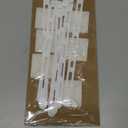 6 PCS Valentine's Day Garland Hangers Garland Ties Cord Bundlers Hanging Cord Organizer, Adjustable Wreath Ties for Door Frame, Mantle, Stretchable & Reusable Silicone Hooks for Fireplace Decoration