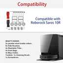 20 PCS Accessories for Roborock Saros 10R Robot Vacuum Cleaner, Replacement Parts Main Brush, Side Brush, Washable Filter, Mop Cloth, Dust Bags