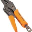Klein Tools 38661 Locking Pliers Set, Long Nose 6-Inch and 9-Inch with Quick Release Handles, High Torque, Ideal for Tight Spaces, 2-Piece