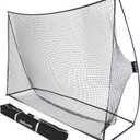 GoSports Golf Practice Hitting Net - Choose Between Huge 10 x 7 ft or 7 x 7 ft Nets - Personal Driving Range for Indoor or Outdoor Use - Designed by Golfers for Golfers