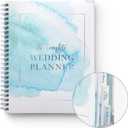 Your Perfect Day Wedding Planner Book and Organizer - Wedding Planner Book - Bridal Planning Binder with Countdown Calendar - Bride Gifts - (WATERCOLOR)