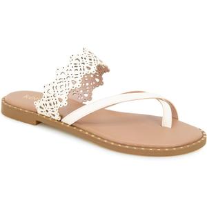 kensie womens Masha-b (7.5, Off-white)