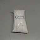 Chyhomenyc Extra Long White Sheer Curtains 120 Inches Long 2 Panels Set, Voile Window Drapes for Wedding Arch/Birthday Party/Hallway Window Guest Room, Each 42Wx120L in, 10FT, Set of 2, White