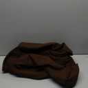 chouyatou Women Elegant Notched Collar Double Breasted Wool Blend Over Coat (Small, Coffee)