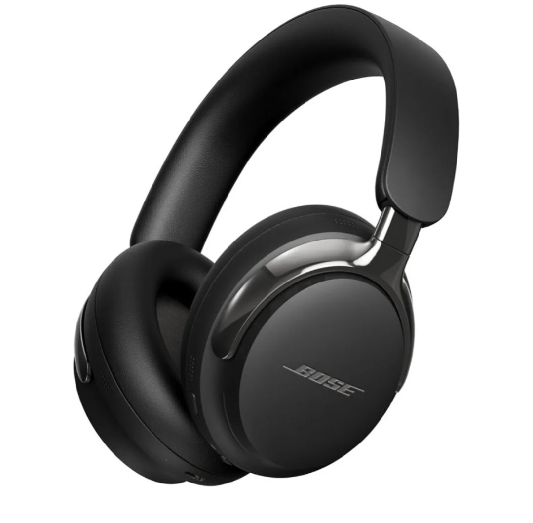 Bose QuietComfort Ultra Bluetooth Headphones (1st Gen), Wireless Headphones with Spatial Audio, Over Ear Noise Cancelling with Mic, Up to 30 Hours of Play time, Black