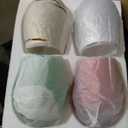 MyGift 4 Piece Stemless Glassware Set, Multicolor Wine Glasses with Etched Baroque Pattern in Mirror Plated Gold Silver Red Green Colors, 16 oz Capacity