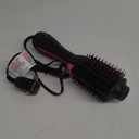 REVLON One-Step Volumizer Hair Dryer and Styler, for Less Frizz, More Shine, and Reduced Heat Damage for Salon Style Round Brush for Blowout, Black (1.0 VOLUMIZER)