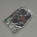 Portable Mini First Aid Bag Empty, Small Size Travel Medicine Pouch Double Zippers Handy Pills Pocket for Travel Home (Gray)