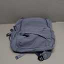 winspansy Simple Cute Backpack for Women Men Waterproof College Bag fit 14 Inch Laptop with USB Charging Port,Violet