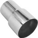 Exhaust Adapter Connector 2"ID to 2.5"IDExhaust Adapter Total Length 4 "Stainless Steel Polished.