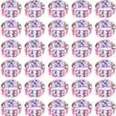 Tuanse 49 Pack LED Fairy Lights Colored Battery Operated String 3 Speed Modes 7 ft 20 LED Starry Wedding Decoration Waterproof Wire Twinkle Light for DIY Jar Bedroom Party Supplies (Rainbow Color)