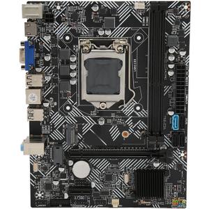 LGA 1151 Computer Motherboard, M ATX Motherboard for Desktop PC, 100Mbps NIC M.2 USB3.0 SATA3.0 for Desktop PC