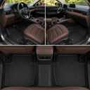 Floor Mats Compatible with Mazda CX-5 2026,All Weather Protection Duarble TPE Cargo Liner with Backrest Mats, Door Sill Guards Accessories Compatible with Mazda CX5 2026