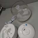 DREO Humidifiers for Bedroom, 3L Top Fill 30H & 26dB Quiet Runtime for Large Room, Cool Mist Ultrasonic Humidifier with Humidity Sensor, Night Light for Home, Baby, Nursery, Plants, New Edition (Pearl White)