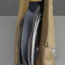 Drum Lampshades Set of 2, 11.6" Top x 12.6" Bottom x 9.8" High Lamp Shades for Table Lamps, Bedside Lamps, Floor Lamps, Gray Fabric Lampshade, Easy Assembly Lamp shade Replacement, Spider Fitter