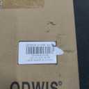 QDWIS 2 Pack Wood Curtain Rods for Windows 48 to 84 Inch,1'' Diameter Drapery Rods with Imitation Wood Grain Leaf Pattern Finials,Boho Adjustable Heavy Duty Curtain Rods Set,36-88'', Color:Natural Wood