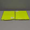 Pack of 2 Pikalon 6 pcs Neon Yellow Gift Bags with Handles, Medium 8.66"x4.72"x9.84" Bright Color Gift Wrap Paper Bag Party Favor Bag Boutique Retail Bags for Wedding Birthday Baby Shower Wedding Welcome Party Supplies (Yellow, 8.66x4.72x9.84 Inches)