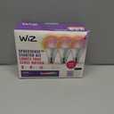 WiZ Connected Smart Light Bulbs, Sunset to Sunrise Automation + Motion Detection + Control with Voice or App, Full Color A19 60W 800LM Indoor, Matter Compatible -3 Pack
