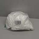 H.VERSAILTEX Pure White Curtains Thermal Insulated Tie Up Window Shade Light Reducing Curtains for Kitchen, Rod Pocket 2 Panels  42" Wide by 63" Long