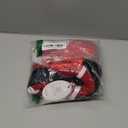 RSLOVE Christmas Costumes for Women  Santa Claus Costume Velvet Dress with Fur Trim Holiday Party Outfits (X-Large, Red)