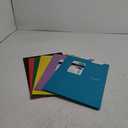 Five Star 4-Pocket Folder, 6 Pack, Paper Folder, Fits 3-Ring Binders, Holds 8-1/2" x 11" Paper, Assorted Colors (38056) (Black, Blue, Red, Green, Purple, Yellow)