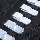 Weighted Vest Steel Plates, Adjustable Rustproof Strength Training Weight Long Steel Plate w/Round Head for Loading Leg Guards Weighted Vest, for Men Women Fitness Exercise (8pcs)