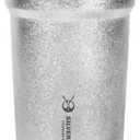 Titanium Beer Mug Cup 14fl oz/400ml Stackable Titanium Multi Cup, Tea Coffee Mug for Outdoors Camping Hiking Picnic Home Use - Crystallized Finish