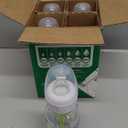Dr. Brown's Anti-Colic Options+ Narrow Glass Baby Bottle with Level 1 Slow Flow Nipple, BPA-Free, 4 oz/120mL, 4-Pack