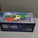 JOYIN Large Friction Powered Garbage Truck Toy Set, Includes Dumpster, Trash Bins, and Learning Cards for Kids, Boy Toys Birthday Gift for Boys Girls Kids Toddler Gift for Easter Basket Stuffers (Green)