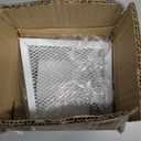 1 Pc Magnetic Spice Rack for Fridge Magnet Hanging Basket Holder for Seasonings Fruit Vegetables Coffee Beans Magnetic Organizer Shelf, Kitchen Refrigerator Organizers and Storage, Metal (1, White)