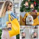 5-Piece Set of 15-17 cm Doll Clothing - Suitable for Girls, Including Black-Framed Glasses, Small Camera, Bow, and Transparent Doll Display Bag (No Doll) (Cowboy)