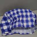 Toaster Covers 2 Slice Slot Buffalo Check Watercolor Bread Machine Oven Cover Blue White Plaid FarmHouse Kitchen Bakeware Protector Fingerprint Protection Small