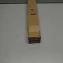 Curtain Rods for Windows 66 to 120 inch, 5/8 Inch Black Curtain Rod, Adjustable Wrap Around Curtains Rod, Blackout Curtains Rods, Metal Room Darkening Curved Cafe Door Drapery Pole, Matte Black