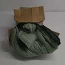 HIG 3pc Green Queen Comforter Set Duvet Insert, Reversible, All Season, Box Stitched, with Corner Tabs, Soft, Fluffy