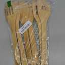 Sawysine 6 Pcs Bee Wooden Spoons Set Honey Bee Themed Cooking Utensil Honey themed Cooking Baking Spoon Kitchen Decoration for Wedding Bridal Shower Housewarming Gift