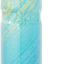 Polar Bottle Sport Insulated by HydraPak (20oz & 24oz)  Leak Proof Water Bottles Keep Water Cooler 2x Longer than a Regular Reusable Water Bottle (Seaside Blue / Yellow)