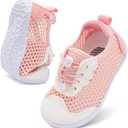 Barerun Toddler Water Shoes Barefoot Kids Water Shoes Boys Girls Aqua Socks Quick-Dry Breathable Toddler Sandals Slip on Indoor Outdoor Walking Shoes for Beach Swim Pool, 9