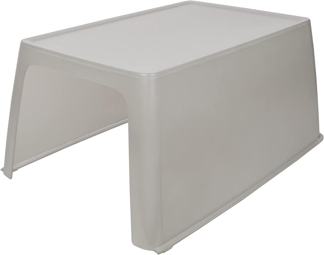 PetSafe ScoopFree Litter Box Privacy Hood, Cover Works with ScoopFree Crystal Pro Legacy and Crystal Smart Self-Cleaning Litter Boxes, Lid for Odor Control and Cleaner Floors, Provides Privacy, Gray