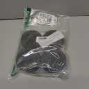 OD 88mm/3.46"12mm Hex Wheel Rims Rubber Tires with Sponge Replacement for 1/10 RC Off-Road Buggy Car,Black