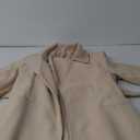 BZB Women's Long Wool Blend Pea Coat Winter Casual Overcoat Notched Lapel Collar Trench Coat Belted Long Jacket Outerwear (X-Large, Beige)