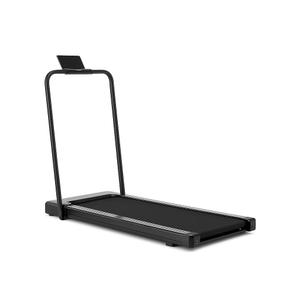 FansaFurn Compact Armless Treadmill – Compact, Quiet 3-in-1 Under Desk Treadmill for Home & Office, 200 lb Capacity, Space-Saving Silver Design