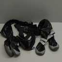 Suspender Boots for Large Dogs, Tall Dog Boots Anti-Slip & Fall Waterproof Dog Shoes Leggings, Adjustable Paws Protector for Large Dogs Winter Snow Rain Hiking (XL)