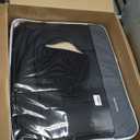 NS YOLO Leather Car Seat Covers Full Set,Universal Fit for Most Cars,SUVs and Sedans,Waterproof Luxury Leatherette Cushions, 5 Seats Protectors,Black