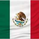 Mexican flag 3x5 FT Mexico FLAG Polyester outdoor indoor Canvas Header and Double Stitched with two Brass Grommets
