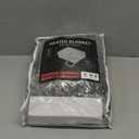 Electric Blanket Full Size 72" x 84" Flannel Heated Blanket,10 Hours Timer Auto-Off,4 Heating Levels, for Bedroom Office Couch, Grey