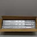 6 Pair 24 Inch Undermount Soft Close Drawer Slides,Bottom Mount Concealed 100lb Load Capacity Full Extension Ball Bearing Rails with Adjustable Locking Devices